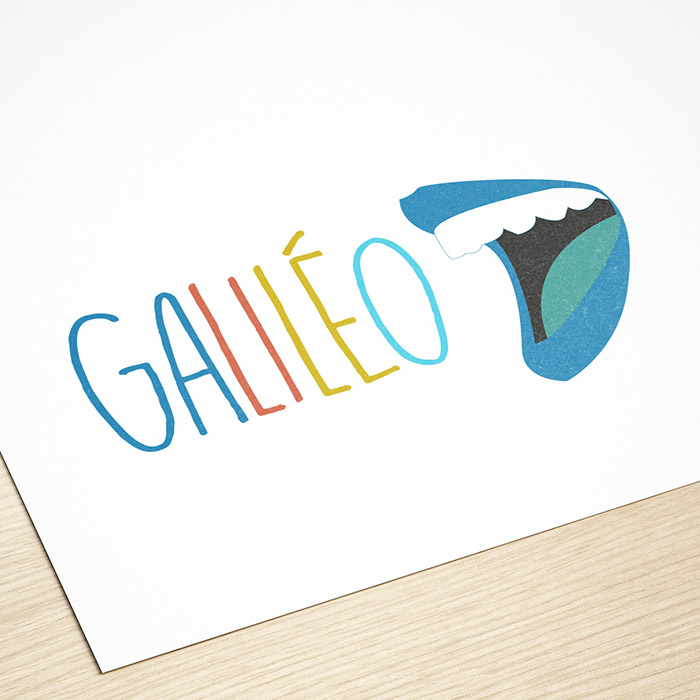 Logo galiléo - Jérémy Cochet graphiste print & web