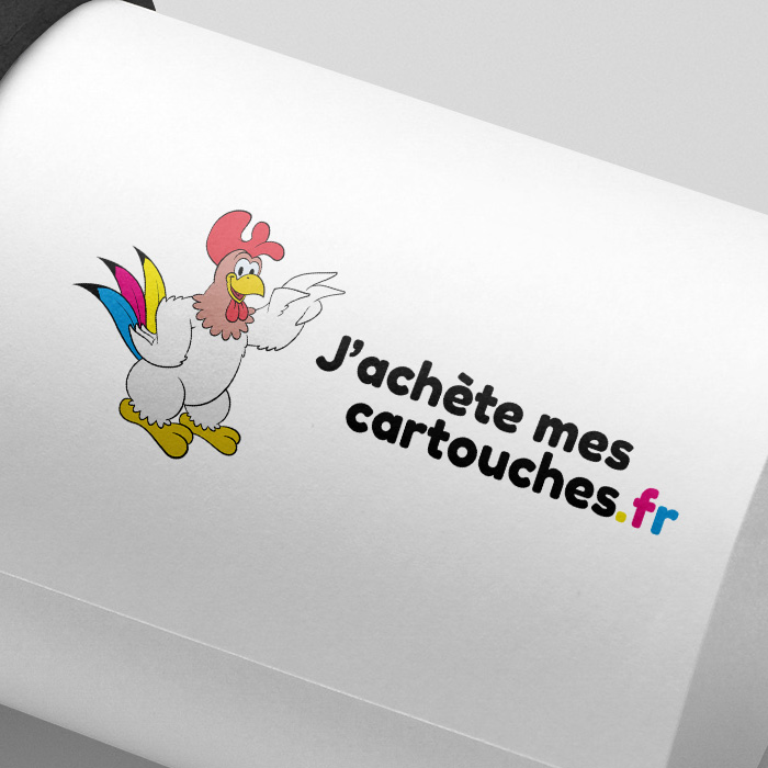 j'achète mes cartouches - Jérémy Cochet graphiste print & web